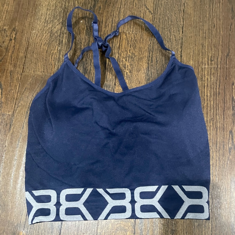 Navy Sports bra